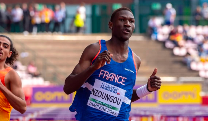 Athlétisme : Jérémie Nzoungou, le talent né à Brazzaville qui affole les haies
